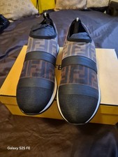 Fendi Mesh Low Top Sneakers