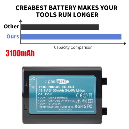 3100mah el4 el4a - en-el4, en-el4a