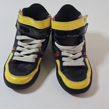 OSIRIS NYC 83 YELLOW/RED/BLACK SIZE 4.5 Skateboarding Shoes