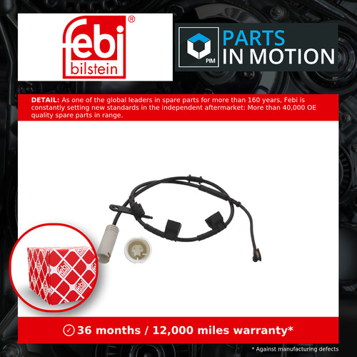 Brake pad wear indicator - brake,