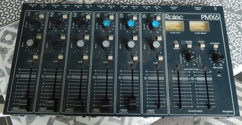 Rolec pmx6 mixer - pa, 6