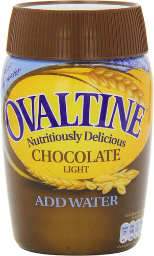 Ovaltine chocolate light - chocolate, light,