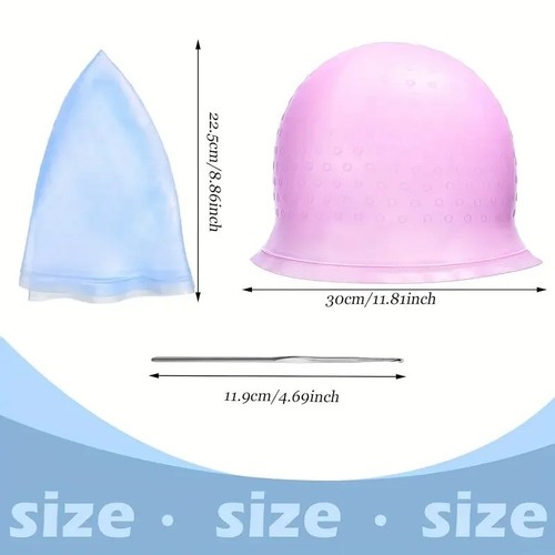 2pcs silicone hair - silicone,