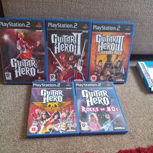 Guitar hero bundle ps2 - guitar, of