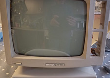 AMSTRAD PCW 8256/8512 GREEN CRT TUBE AND POWER BOARD REPLACEMENT PARTS WORKING