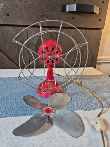 Vintage desk fan - vintage, 4
