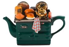 BREAKFAST LARGE AGA STYLE TEAPOT GREEN 