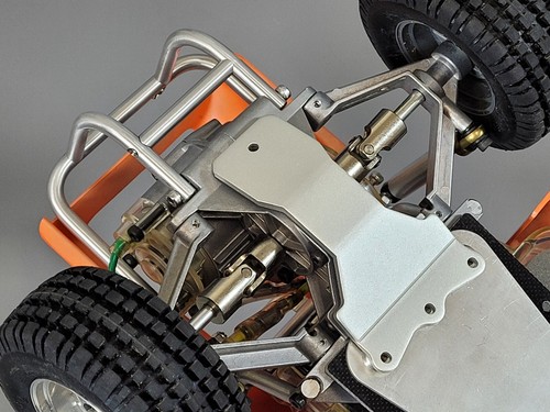 Aluminum rear bumper chassis - aluminum,