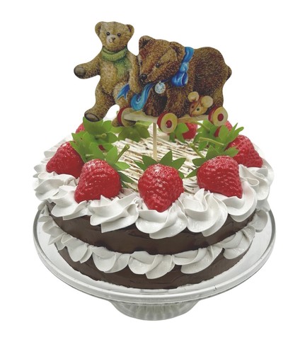 Teddy bear cake - teddy, topper