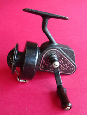 A VERY GOOD EARLY MODEL VINTAGE BLACK J W YOUNG AMBIDEX THREADLINE SPINNING REEL