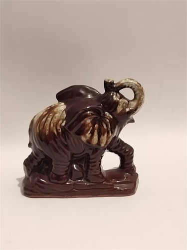 Handpainted elephant figurine - elephant,