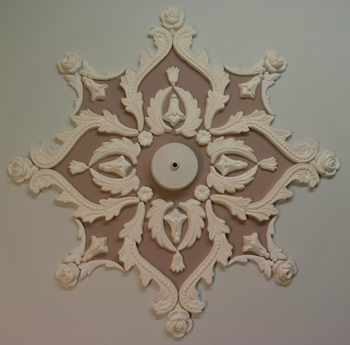 Ceiling rose design plaster - rose/design,,