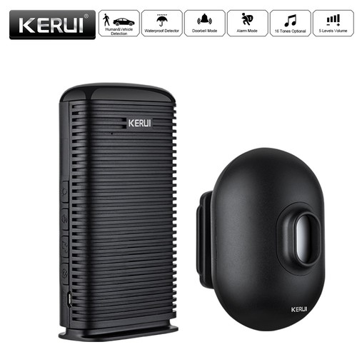 Wireless driveway alarm alert - alarm,