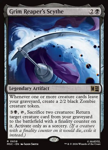 Mtg grim reaper scythe - mtg, ~