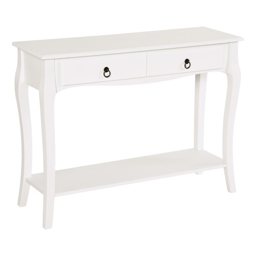 Console table with drawers - console,