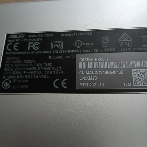 Asus chromebook c523n - asus,