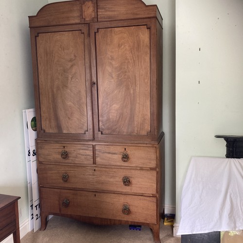 Antique pale mahogany georgian - antique,