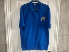 Newcastle United Blue Polo Shirt UK Size L