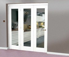 Roomfold 3+0 White Internal Bi-Fold Door System