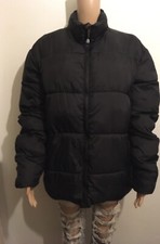 Regatta Proffessional Padded Black Coat Size Large Ladies