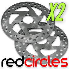 2x 140mm MINI MOTO DIRT BIKE BRAKE DISC - FITS 47cc & 49cc MINIMOTO