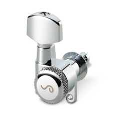Schaller M6 Locking Tuners 6 In-Line Right Handed 180 Screw (Chrome, .01)