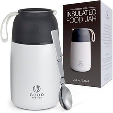 Thermal food flask white hot - food,