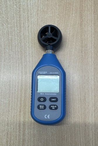 Oxfor precision anemometer - oxfor,