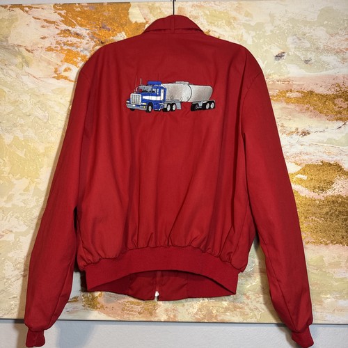 Vintage red bomber jacket - vintage,