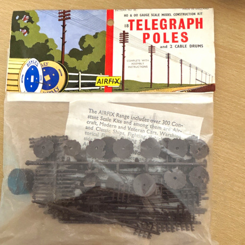 Airfix 018 telegraph poles - airfix,