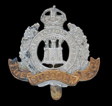 Suffolk Regiment Cap Badge