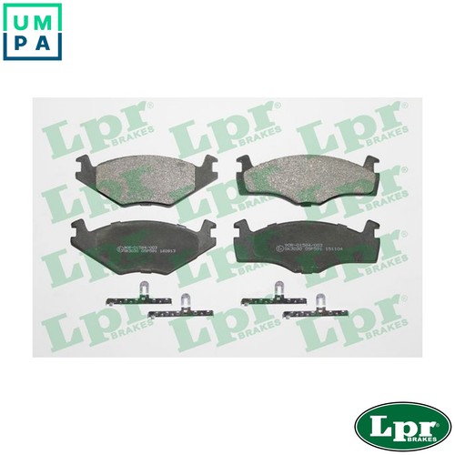 Brake pad set disc - pad,