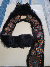 Spirithoods Hat Black Wolf