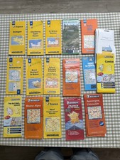 17 french and europian maps Michelin & more…