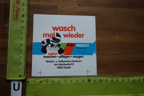 Old sticker filling station