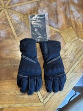 Rev'it Dominator 3 Gore-Tex Waterproof Motorcycle Motorbike Gloves - Black Sand