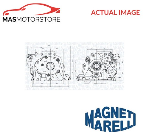 Engine oil pump - oil, magneti