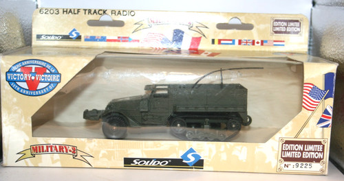 Solido half track radio - half,