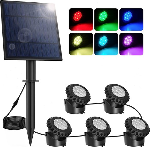 Sun solar pond lights - solar,
