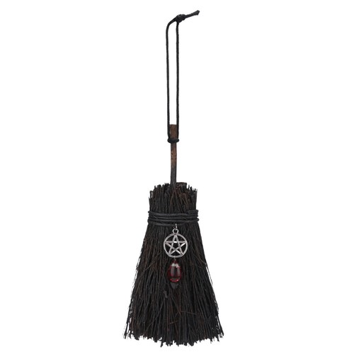 1pc witch broom pendant - 1pc,