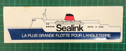 Vintage french sealink ferries - vintage,