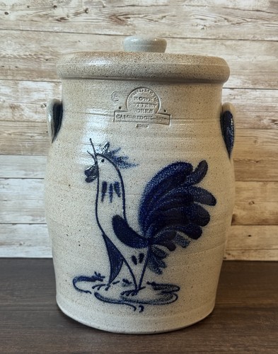 Rowe pottery works lidded - rowe,