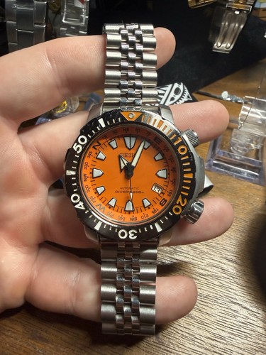 Seiko land monster orange - seiko,