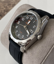 Mens Timberland Date Watch Black Rubber Strap 13330J