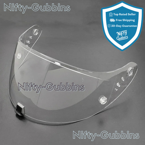 Transparent bike helmet visor - transparent,