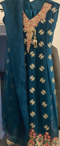 Girls teal blue piece - girls,