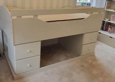 Aspace white cabin bed, with