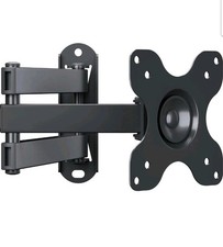 BONTEC TV Wall Bracket, Full Motion TV Wall Mount with Swivel, Tilt and 360