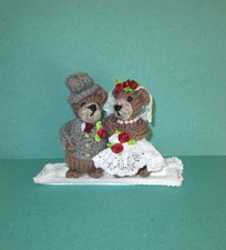 NEW HAND KNITTED BRIDE & GROOM