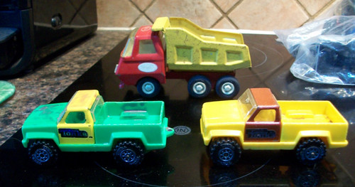 Tonka toys pickups 1 - 2,